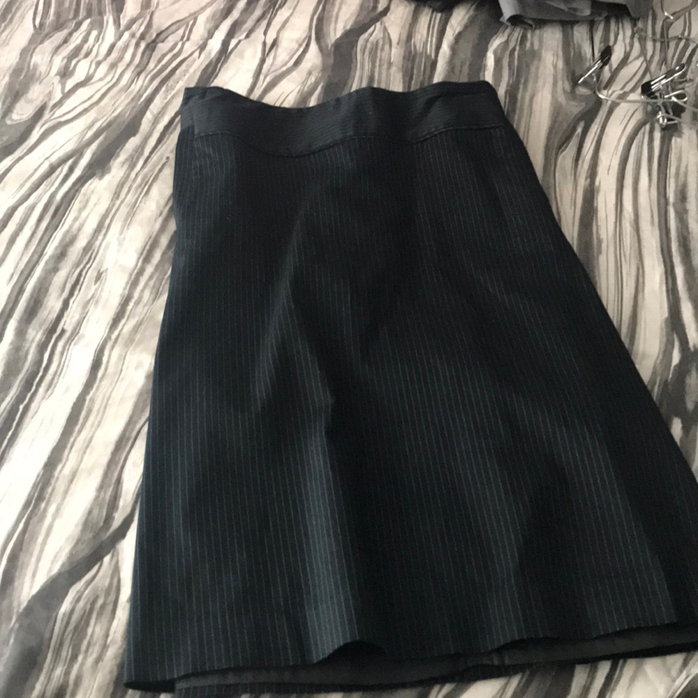 Pinstripe skirt